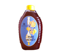 1kg honey bottle etched